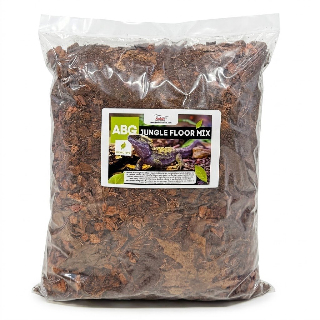 ABG Jungle Floor Mix – Premium Bioactive Reptile Substrate